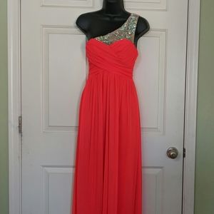 City Studio One Shoulder Gown